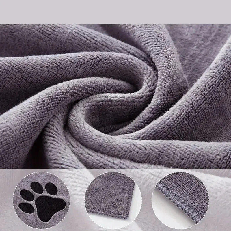 Microfibre Pet Bath Towel