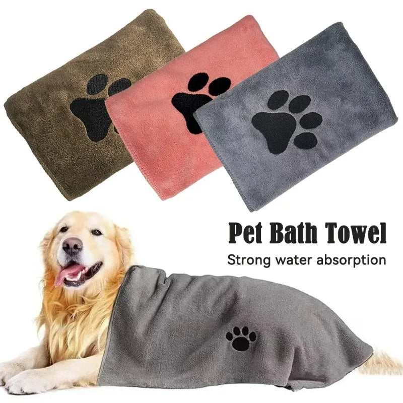 Microfibre Pet Bath Towel