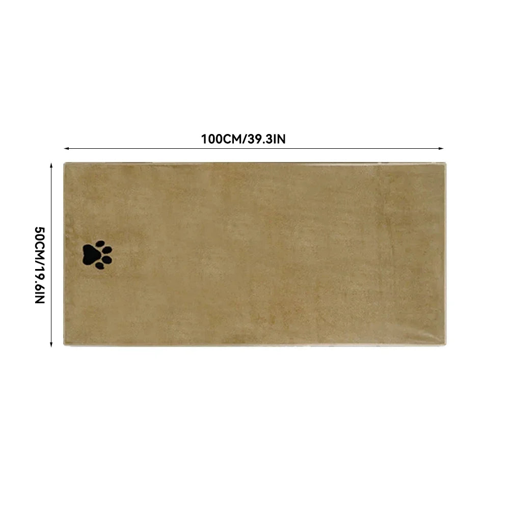 Microfibre Pet Bath Towel