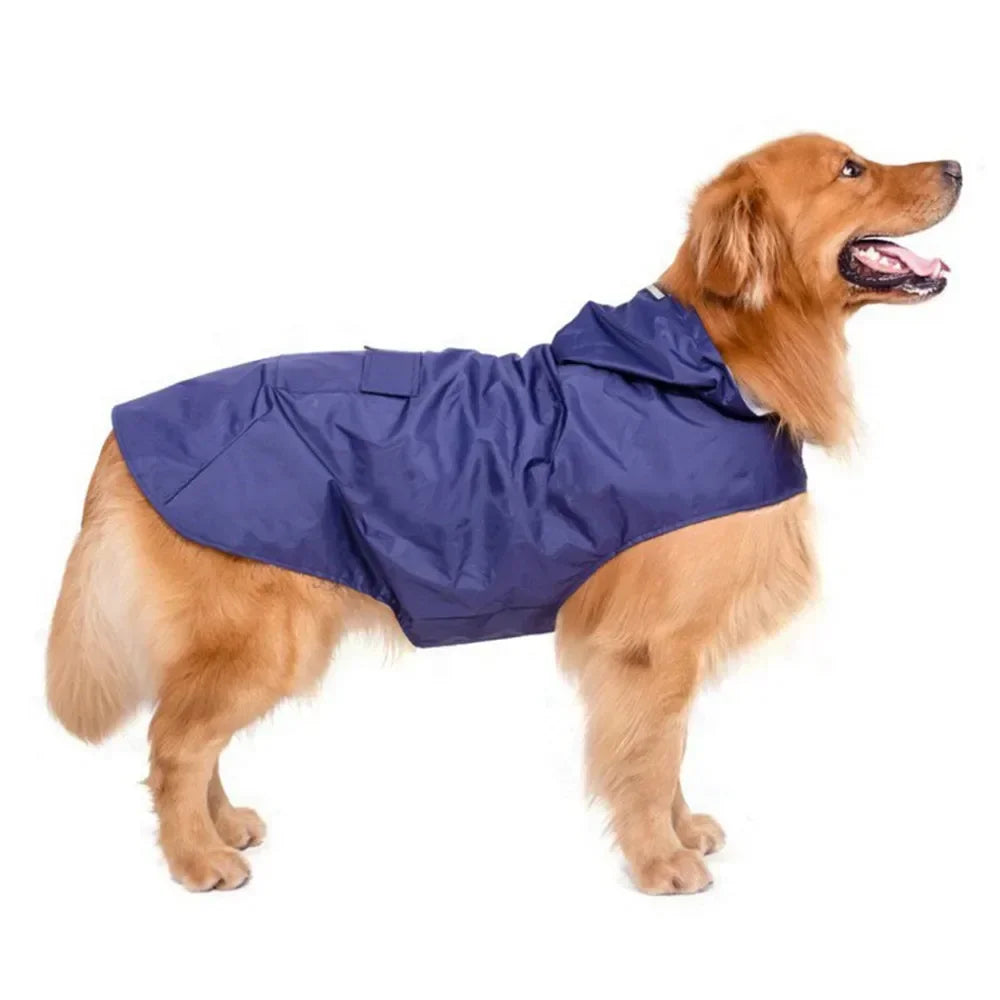 Hooded Dog Raincoat