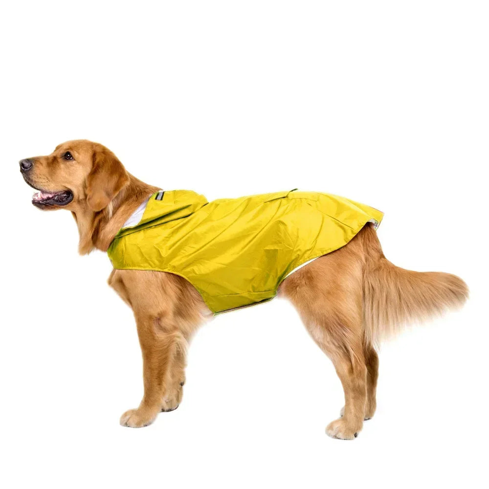 Hooded Dog Raincoat