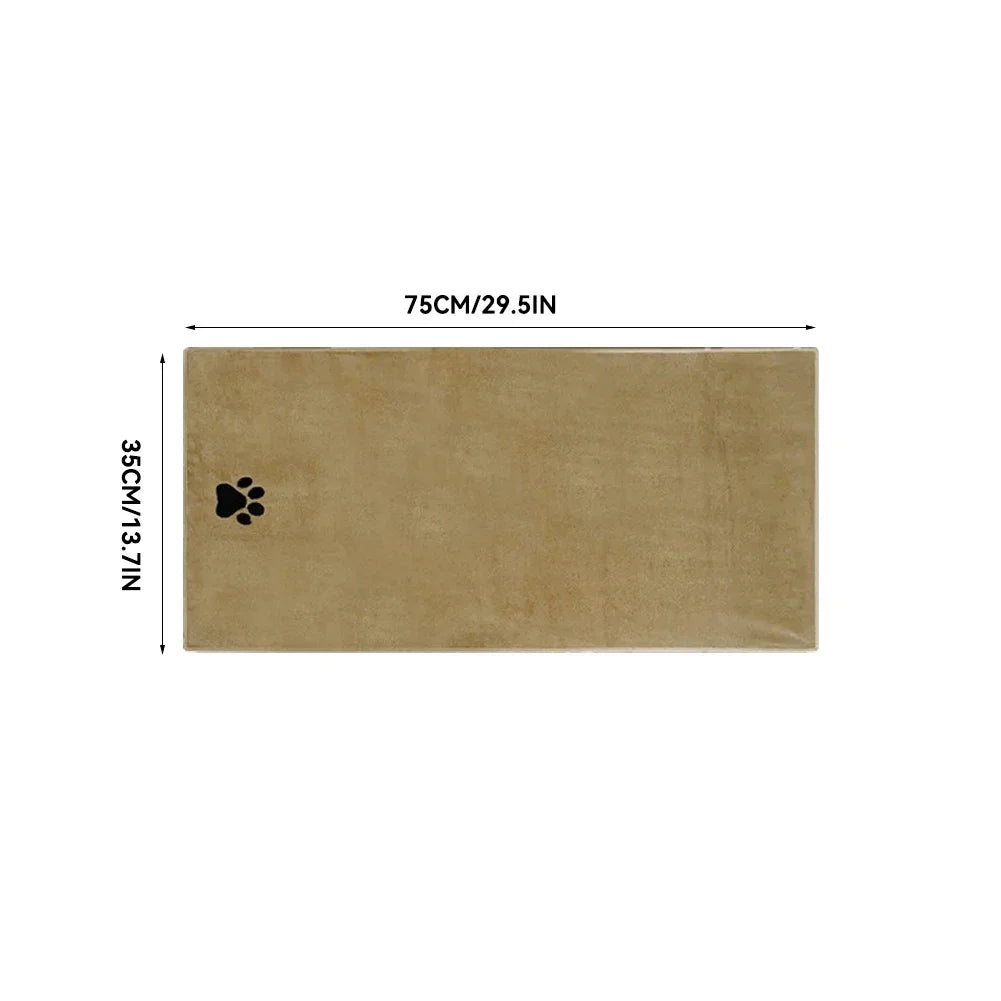 Microfibre Pet Bath Towel