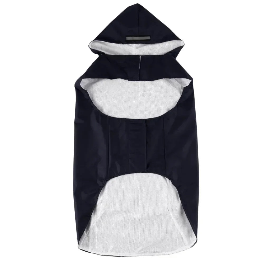 Hooded Dog Raincoat
