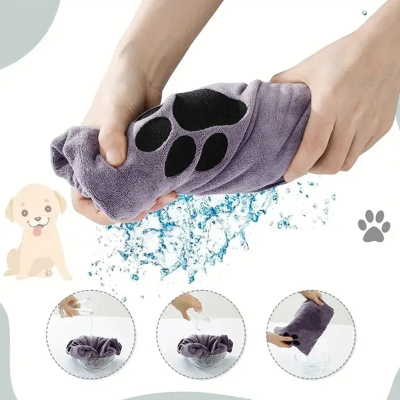 Microfibre Pet Bath Towel